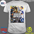 The Milwaukee Brewers and Los Angeles Dodgers will meet again in the NLCS T-shirt