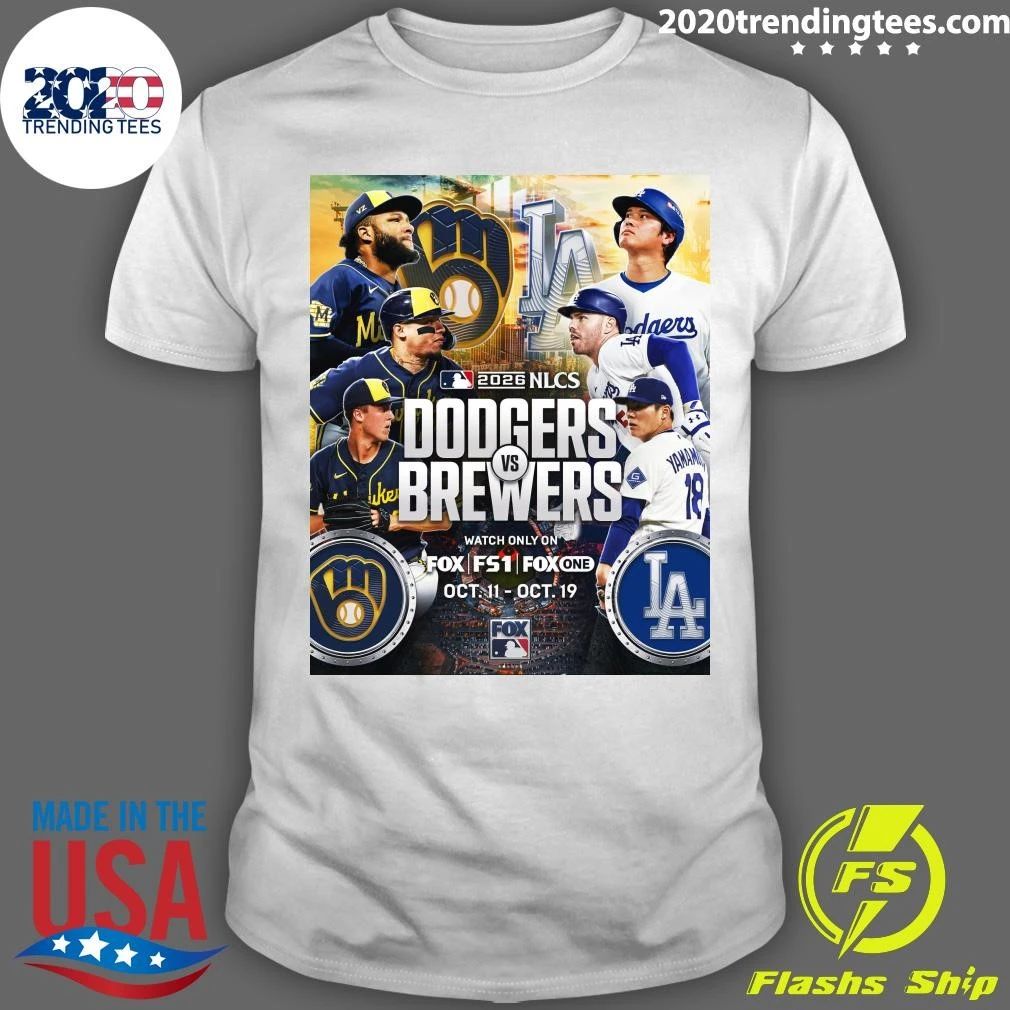 The Milwaukee Brewers and Los Angeles Dodgers will meet again in the NLCS T-shirt