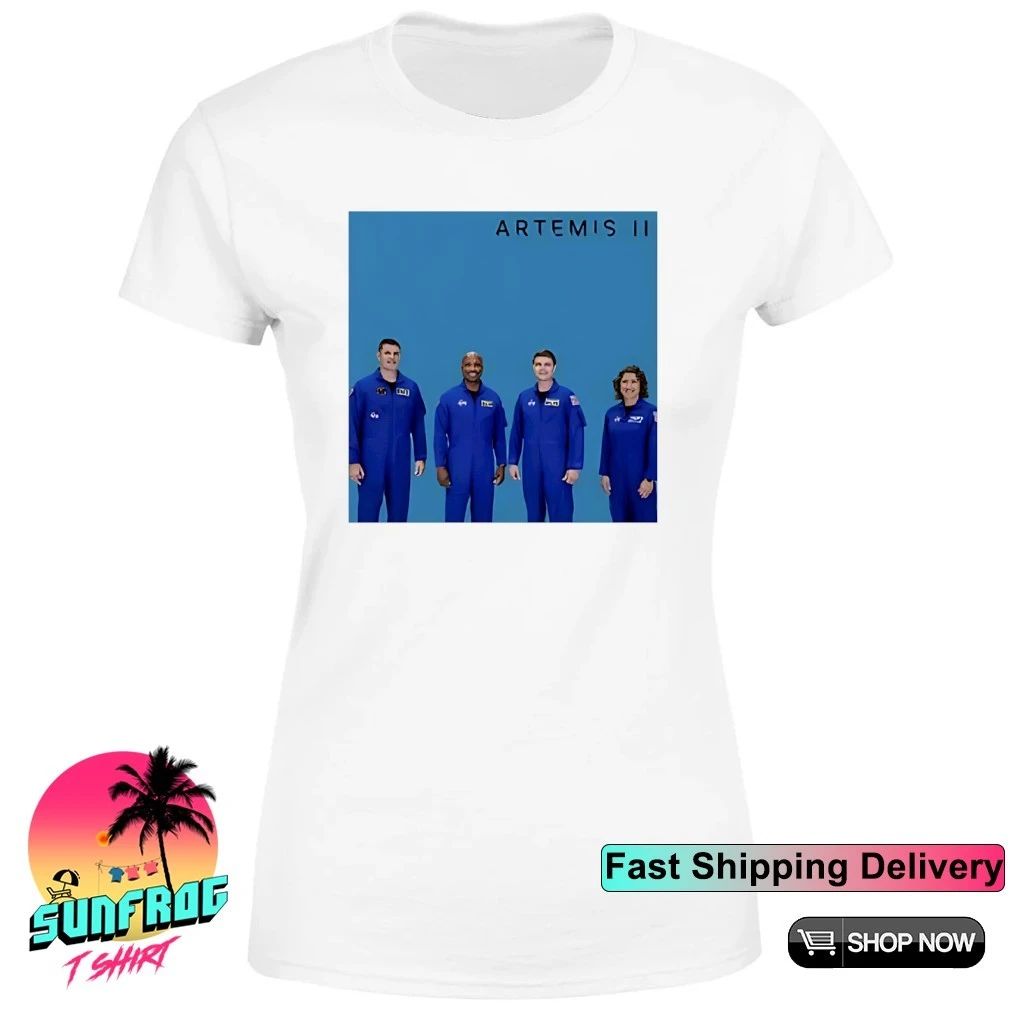Artemis II Astronaut NASA Mission photo shirt