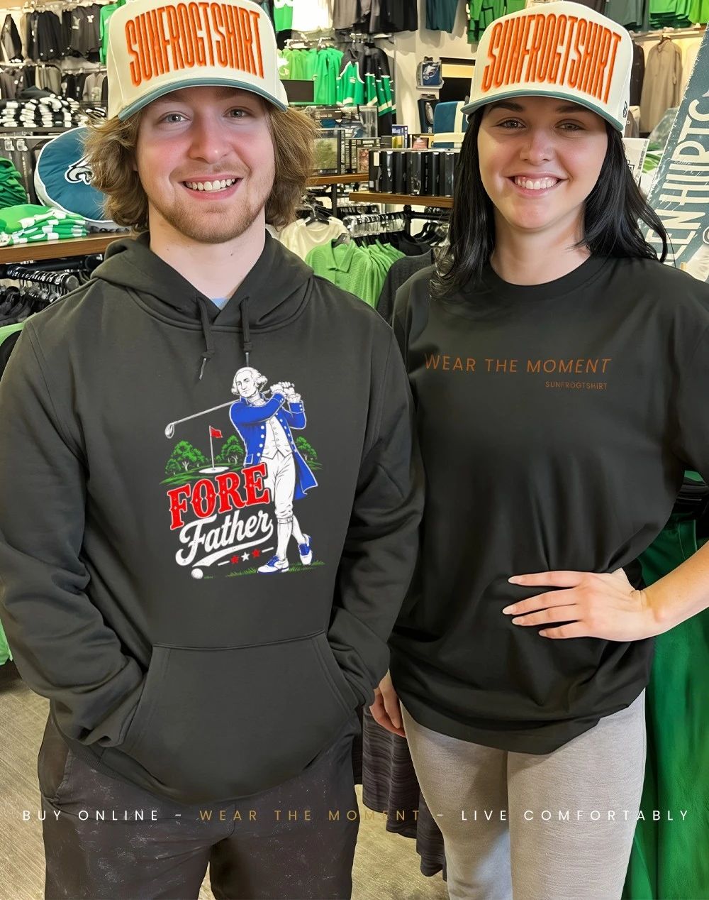 Forefather Golf George Washington 2026 shirt