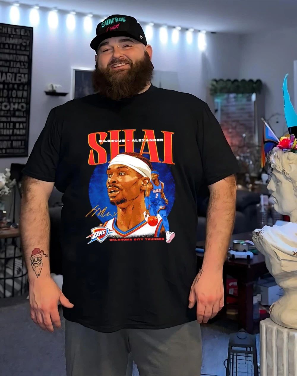 Shai Gilgeous-Alexander Oklahoma City Thunder Dual signature shirt