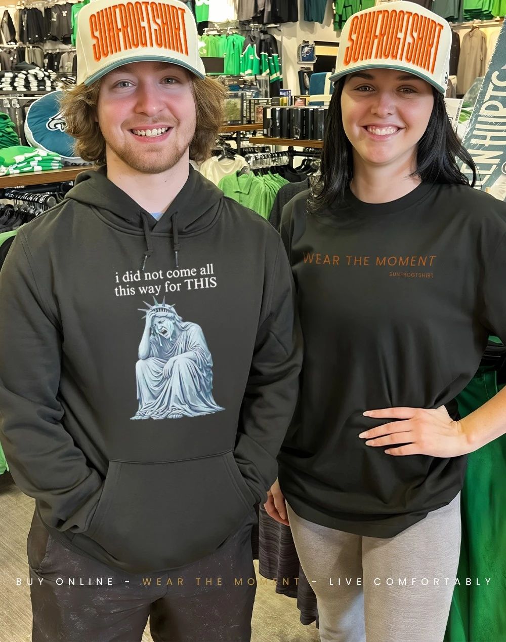 I did not come all this way for this Anti Trump Statue Of Liberty Sarcastic shirt