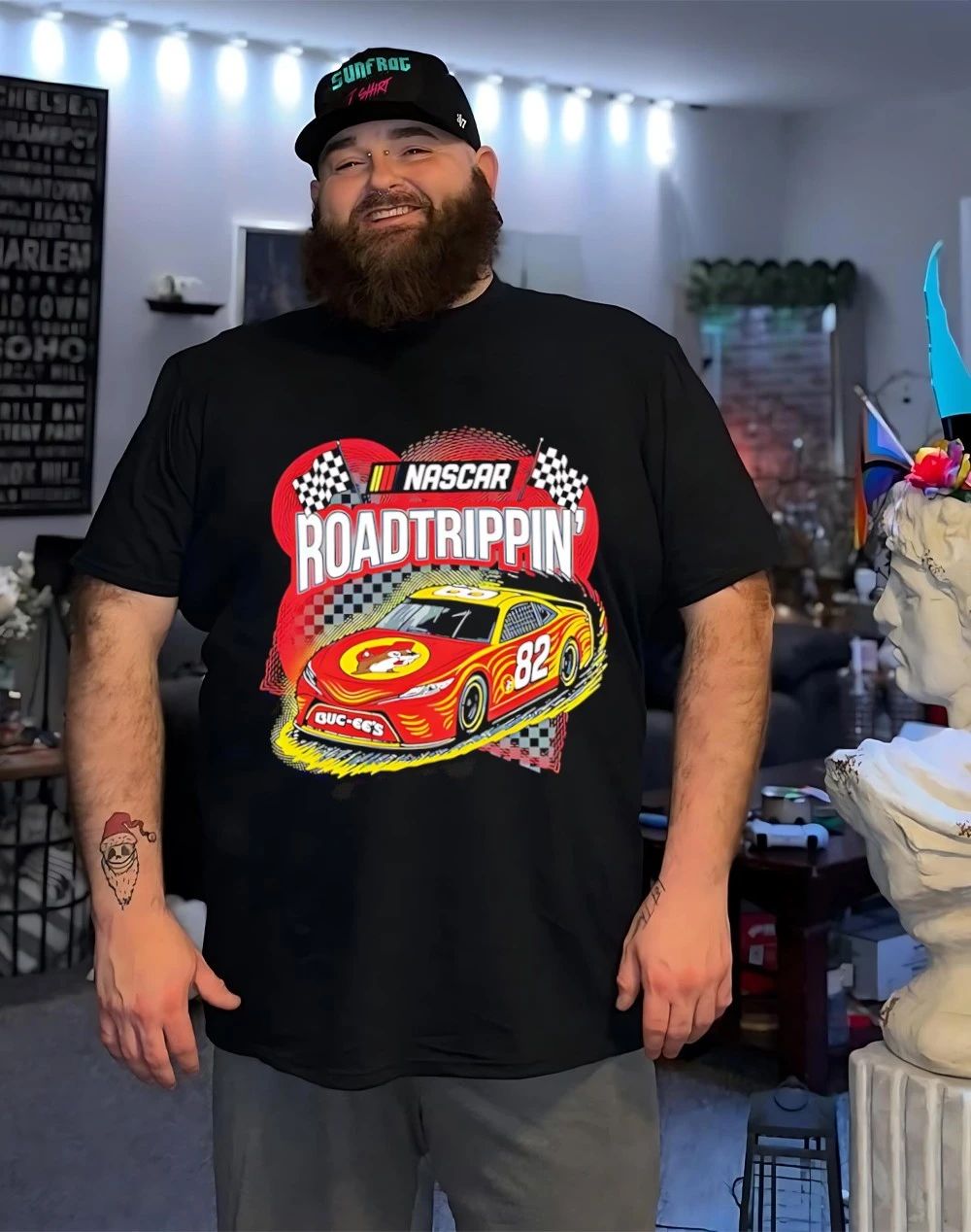 Nascar Road Trippin 82 Buc-ee’s shirt