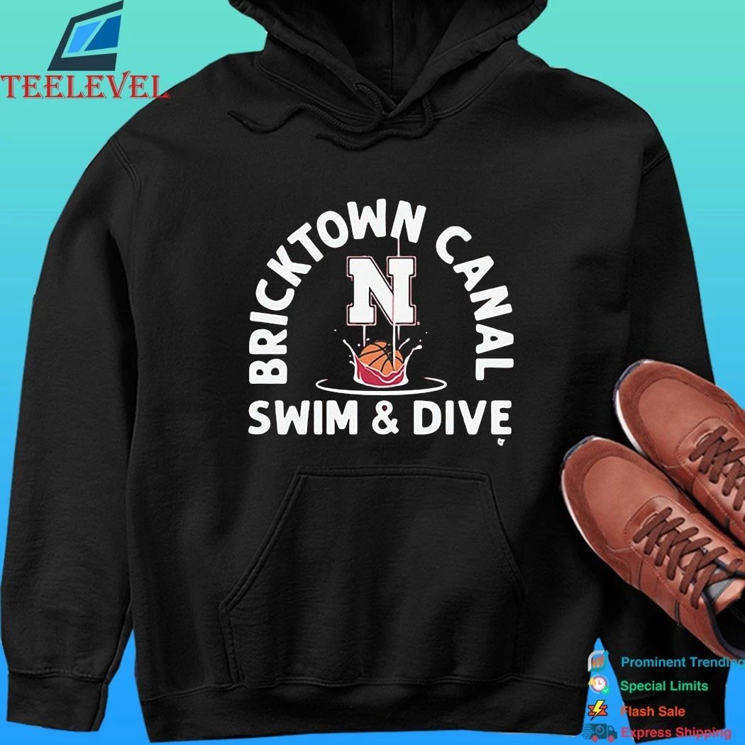Nebraska Basketball Bricktown Canal Swim & Dive Shirt