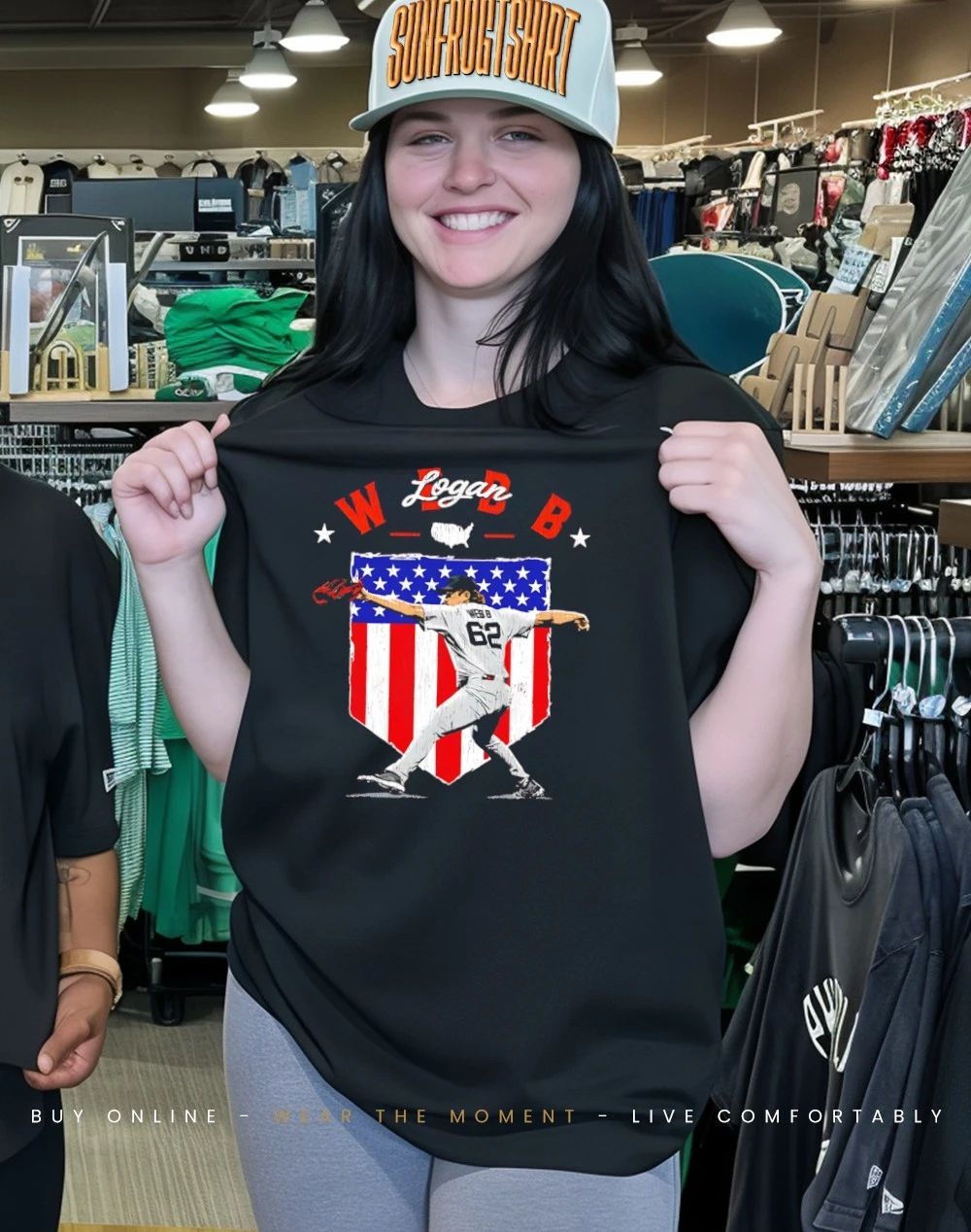 Logan Webb San Francisco Country Flag shirt