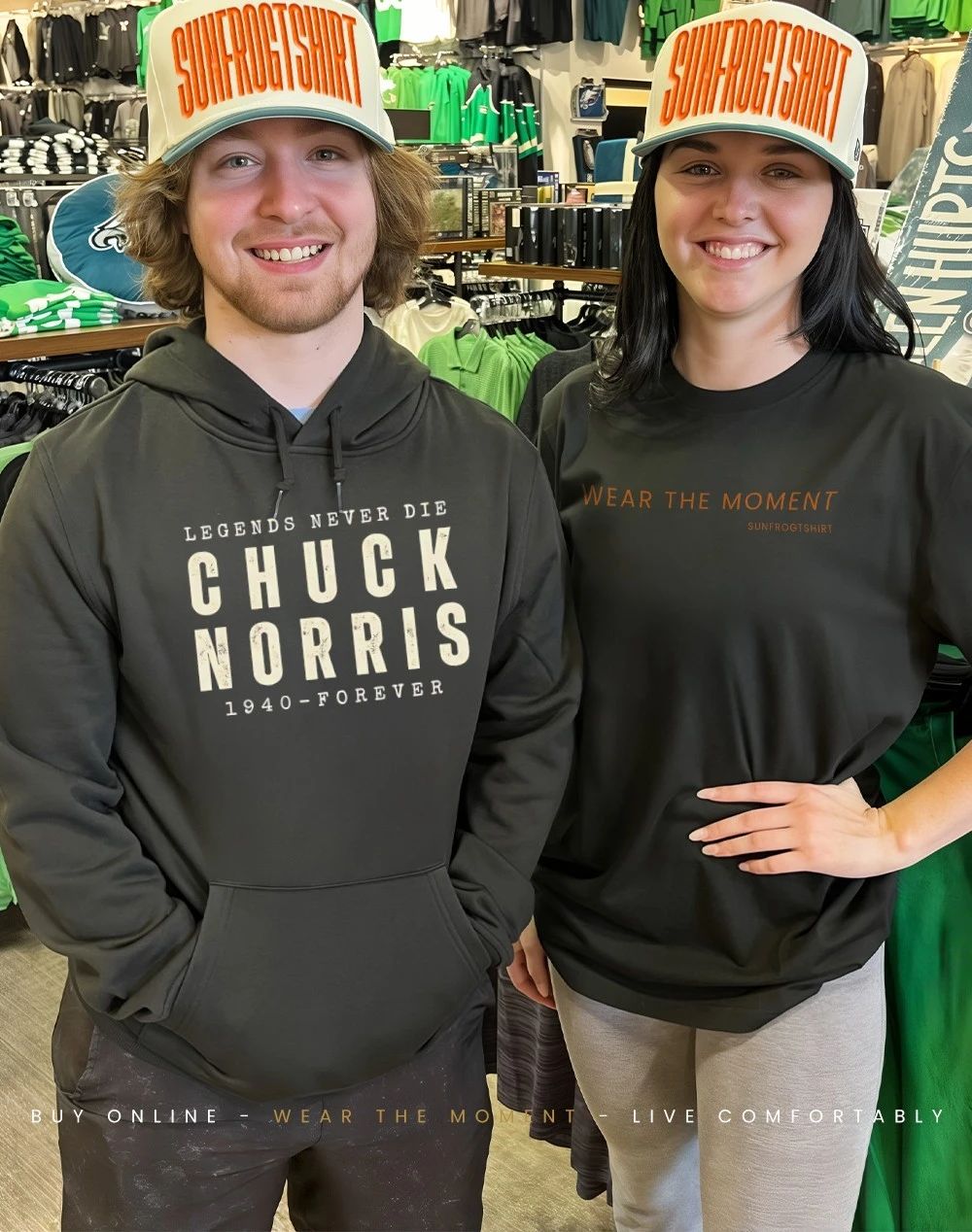 Chuck Norris Legends Never Die 1940-Forever Tribute shirt