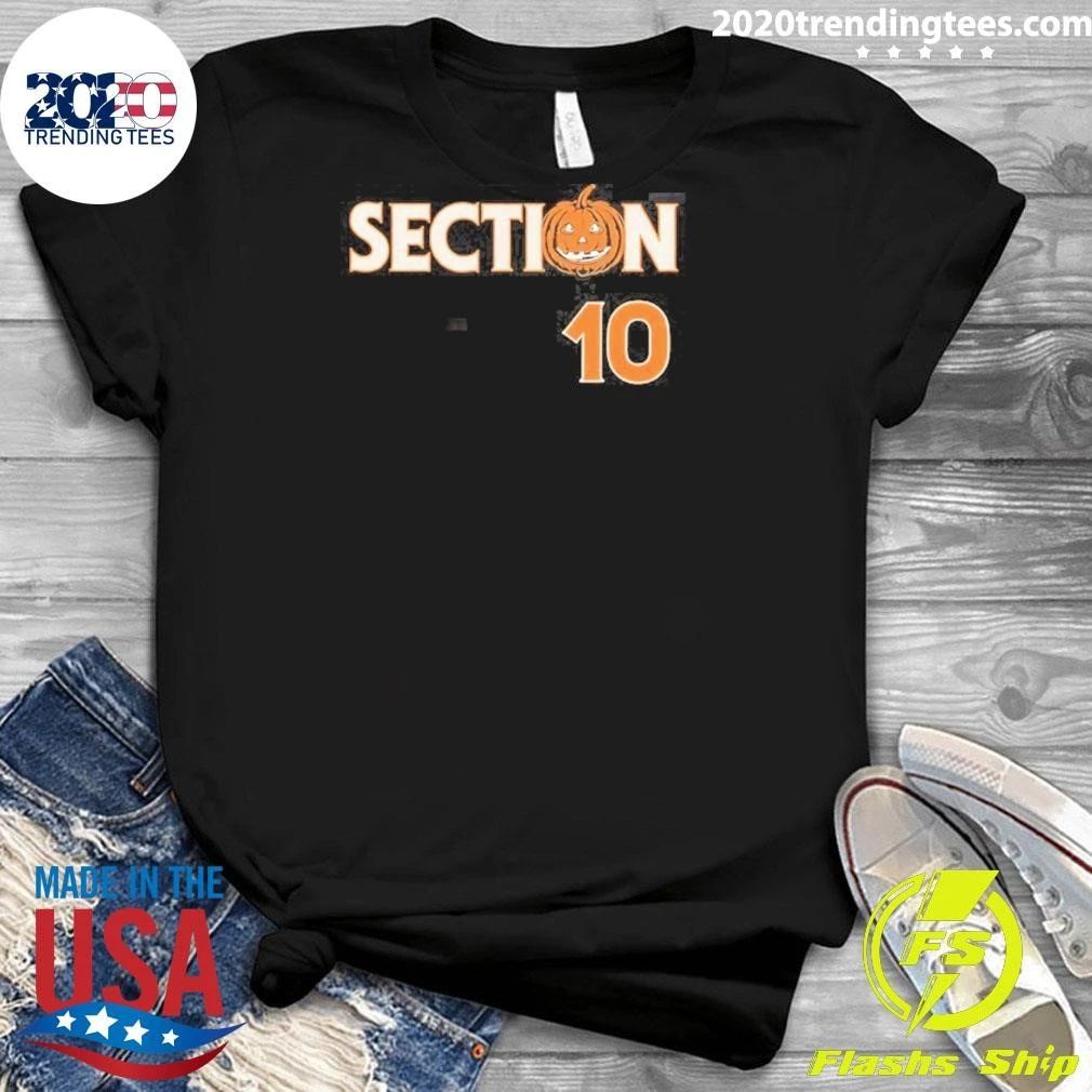 Pumpkin Section 10 Halloween 2026 Shirt