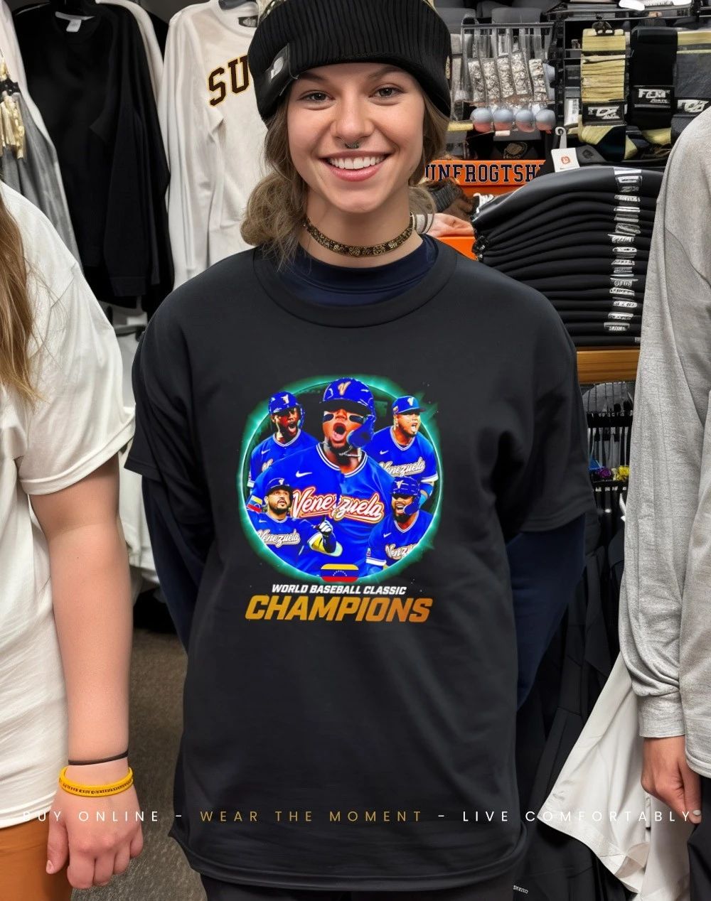 World Baseball Classic Champions 2026 Venezuela baseball shirt