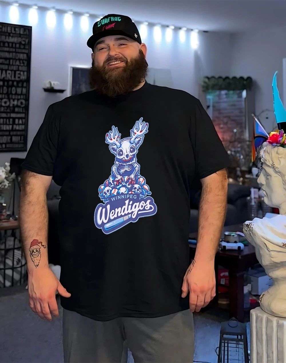 Winnipeg Wendigos North American folklore shirt