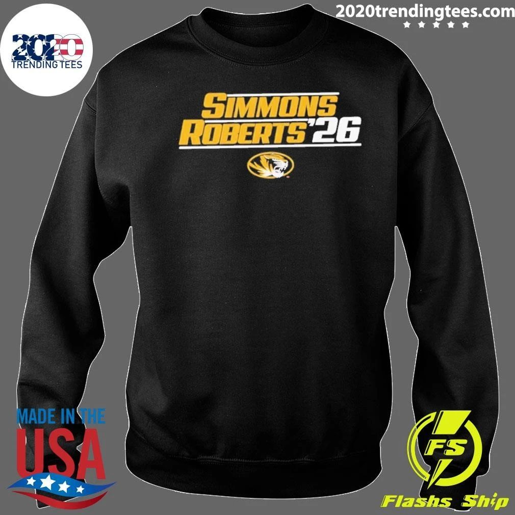 Simmons-Roberts ’26 Missouri Tigers NCAA Football Shirt