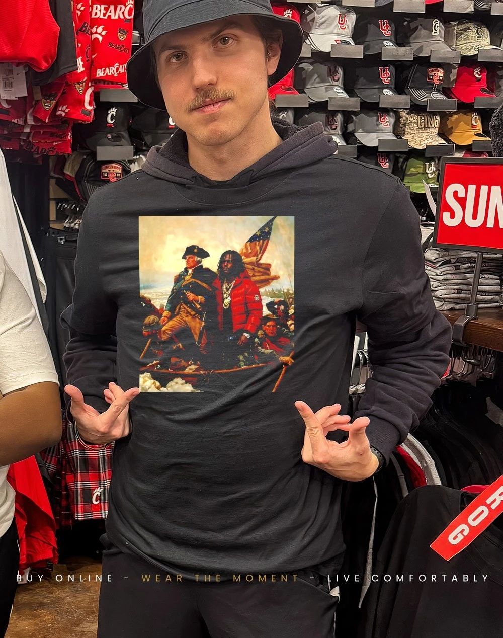 Chief Keef X Washington meme shirt
