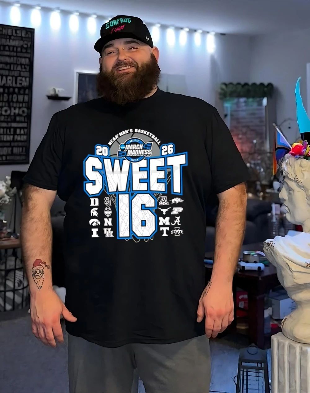 Houston Men’s Basketball 2026 Sweet 16 logo all shirt