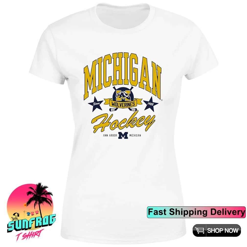Michigan Hockey Heritage since 1922 logo shirt