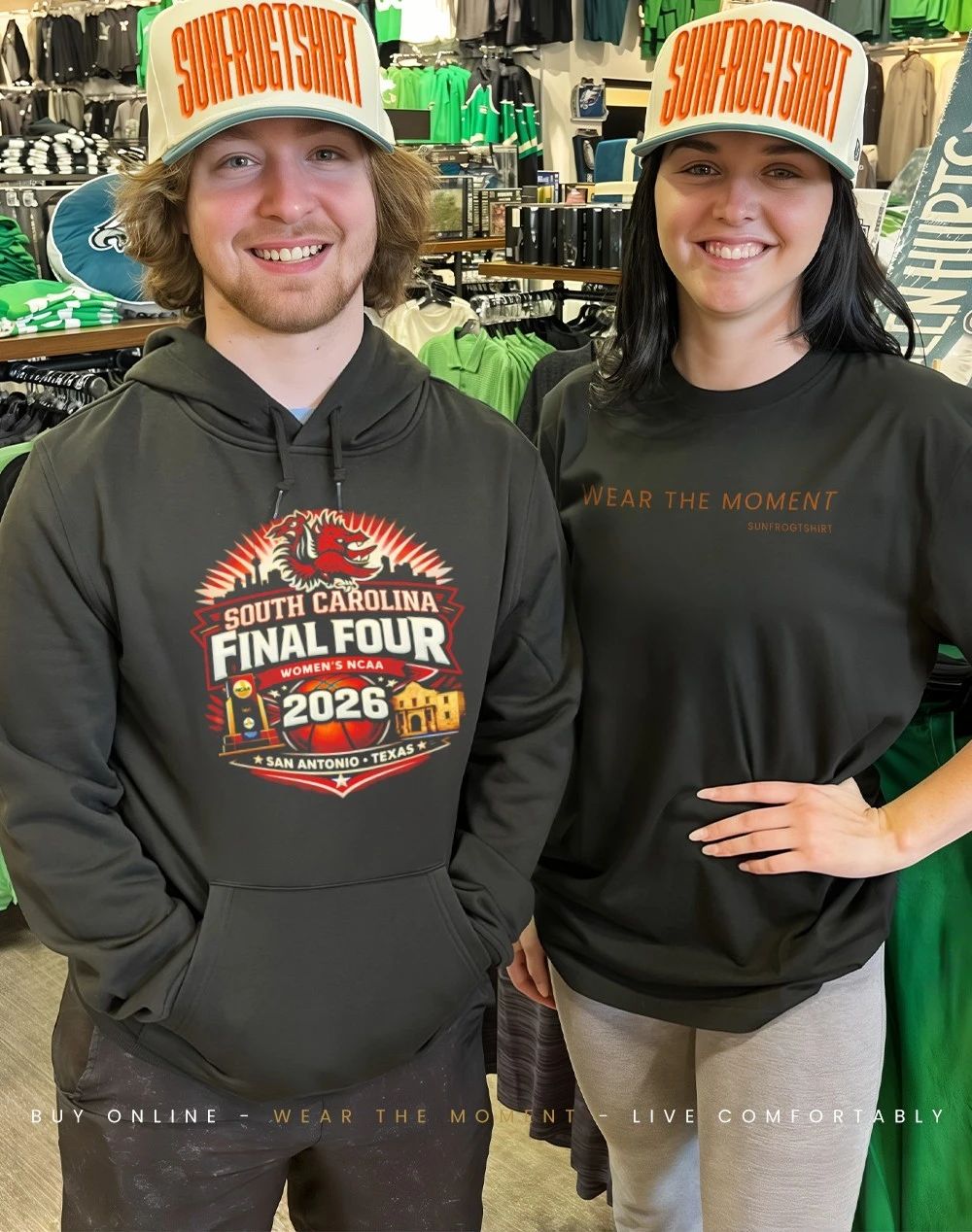 South Carolina Gamecocks Women’s Basketball Final Four 2026 San Antonio Texas graphic shirt