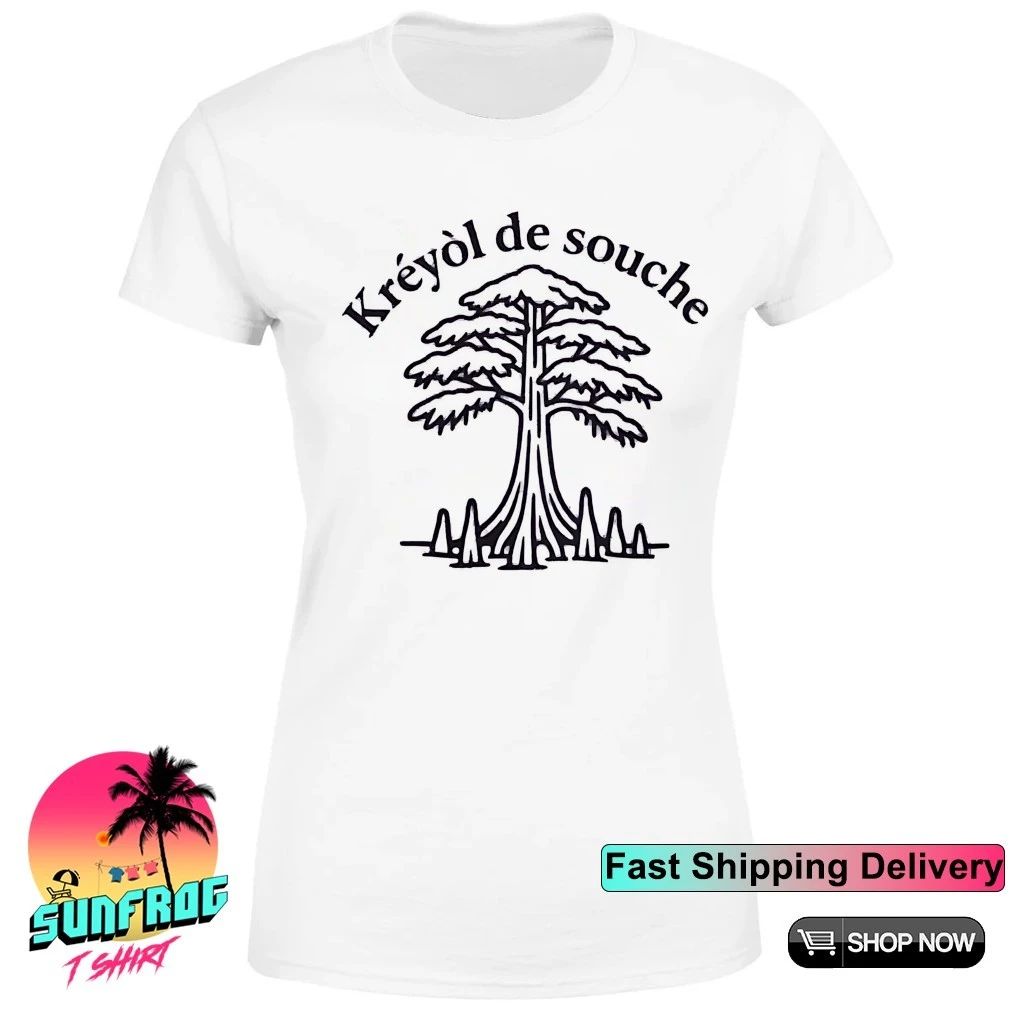 Kreyol de Souche Creole Louisiana samanea saman tree shirt