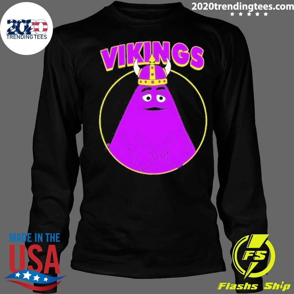 Grimace Vikings Shirt