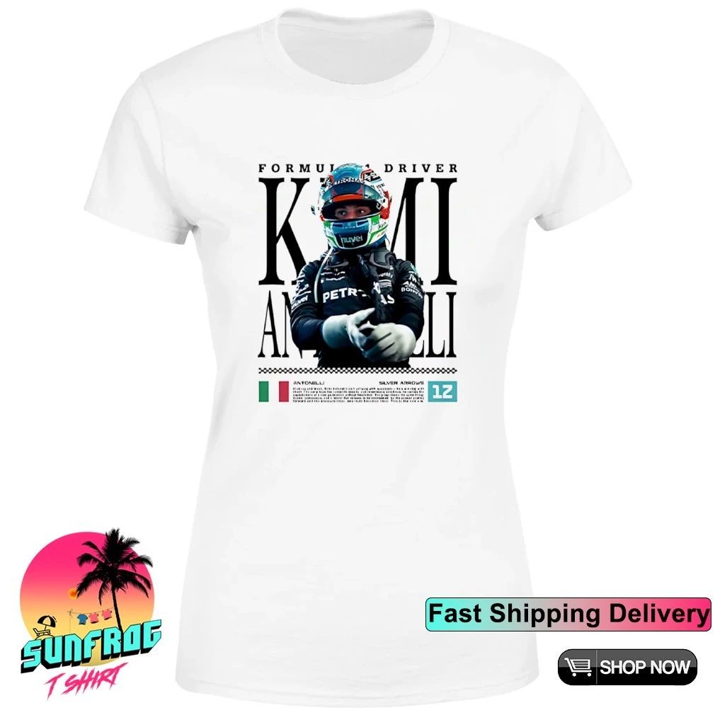 Kimi Antonelli F1 Racing graphic shirt