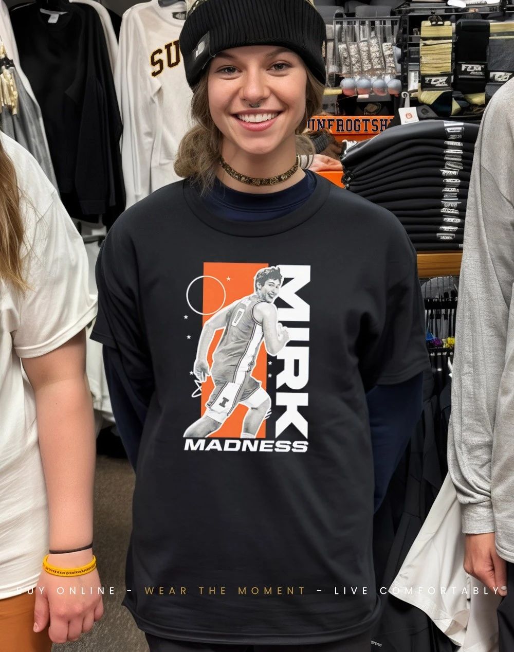David Mirkovic Mirk Madness David Illinois Men’s Basketball shirt