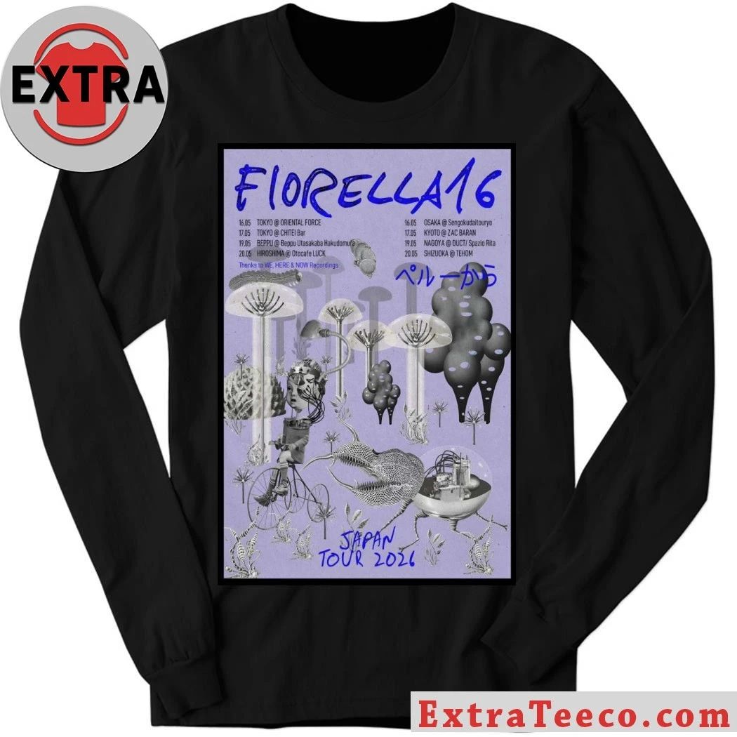 Fiorella 16 2026 Japan Tour Poster Shirt