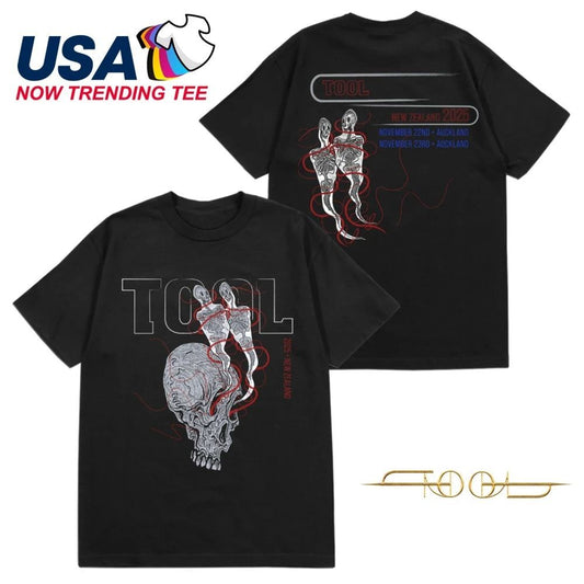 Tool 2025 New Zealand Tour Event Shirt