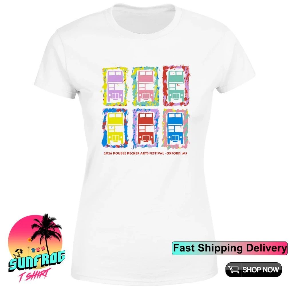2026 Double Decker Arts Festival Bus shirt