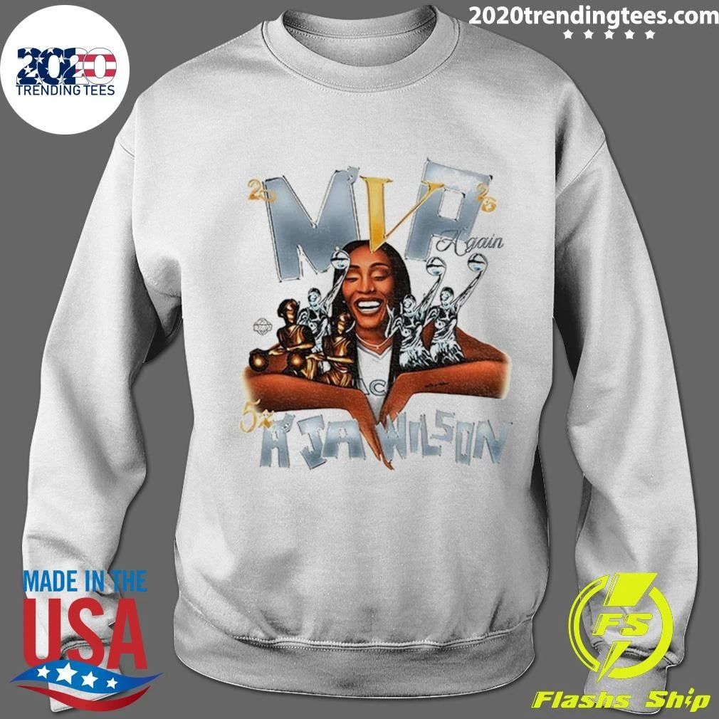 A’ja Wilson Las Vegas 5x Mvp Again 25-26 Shirt