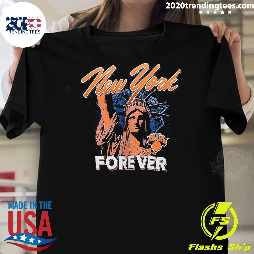 47 Brand Knicks New York Forever Regional Franklin Shirt