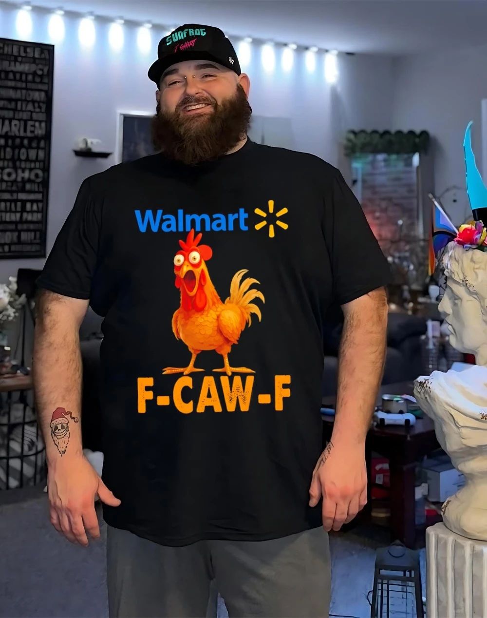 Walmart F-CAW-F Chicken funny shirt