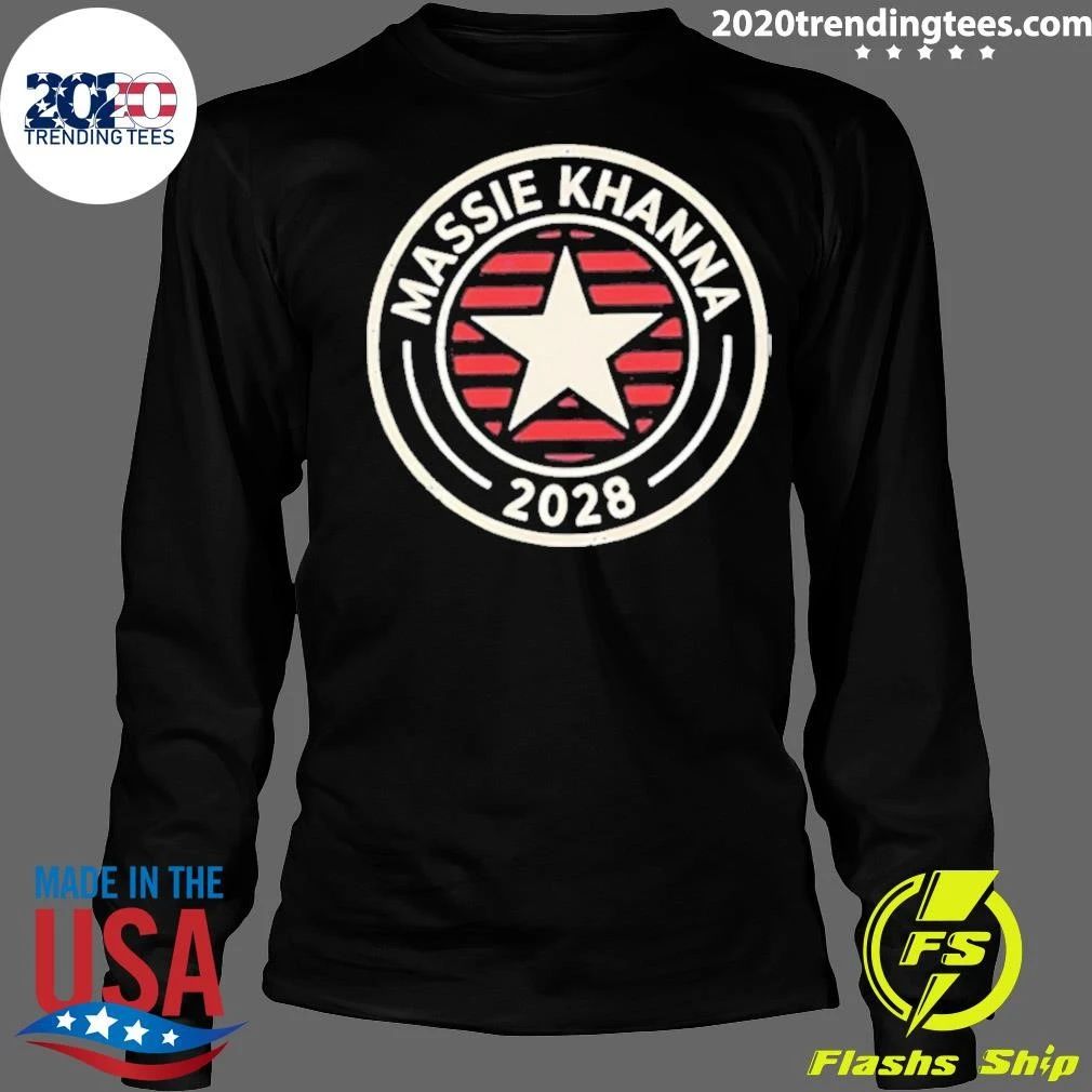 Massie Khanna 2028 Retro Campaign Shirt
