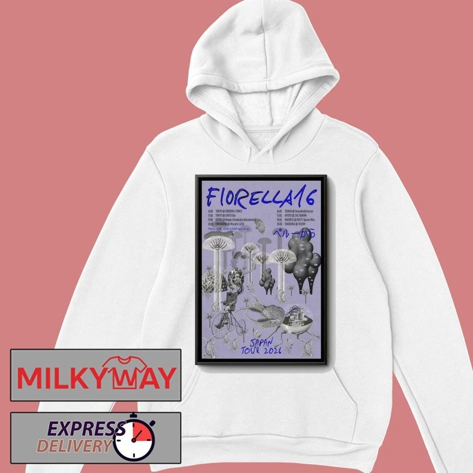 Fiorella16 2026 Japan Tour Poster shirt