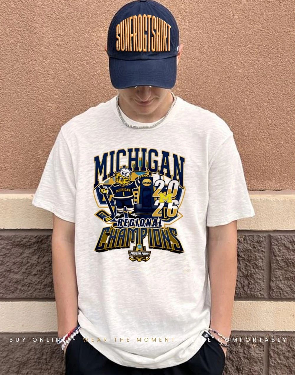 Michigan Wolverines Regional Champions 2026 mascot shirt