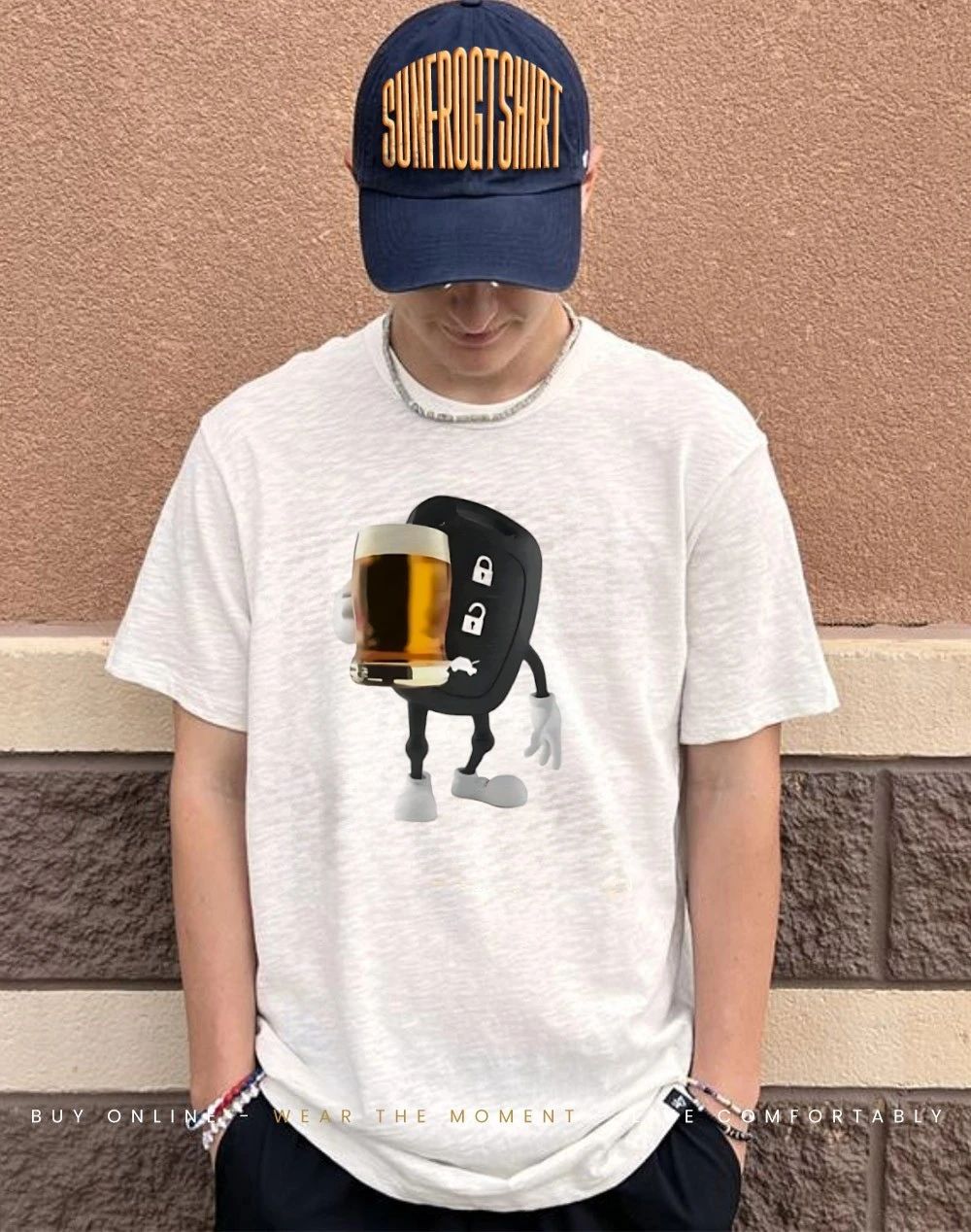 Drunk Driver beer graphic shirt