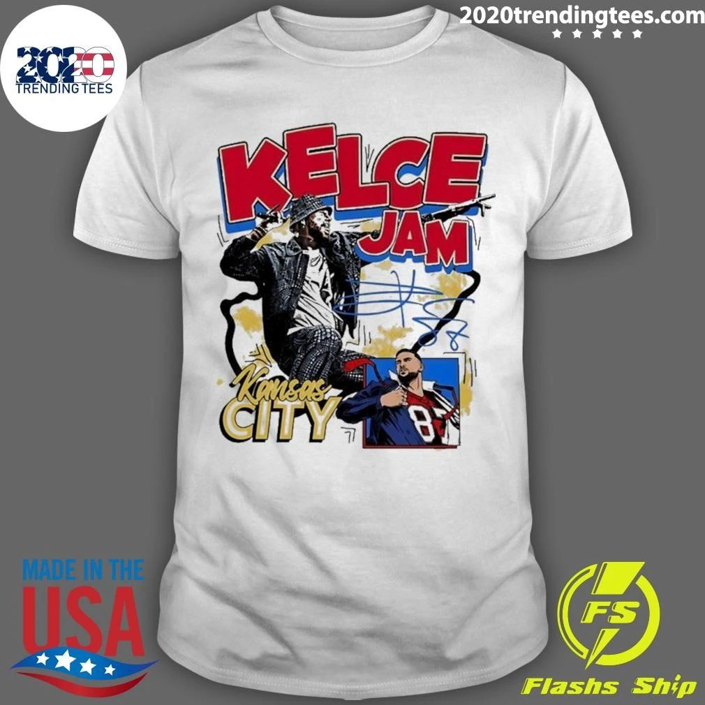 Travis Kelce Jam Kansas City Chiefs Signature Shirt