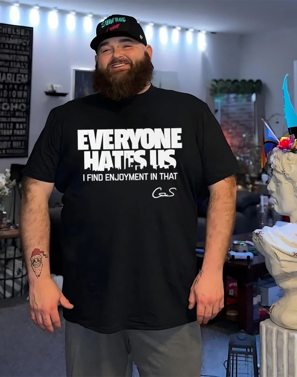 Cam Schlittler New York Yankees Everyone Hates Us I find enjoyment in that shirt