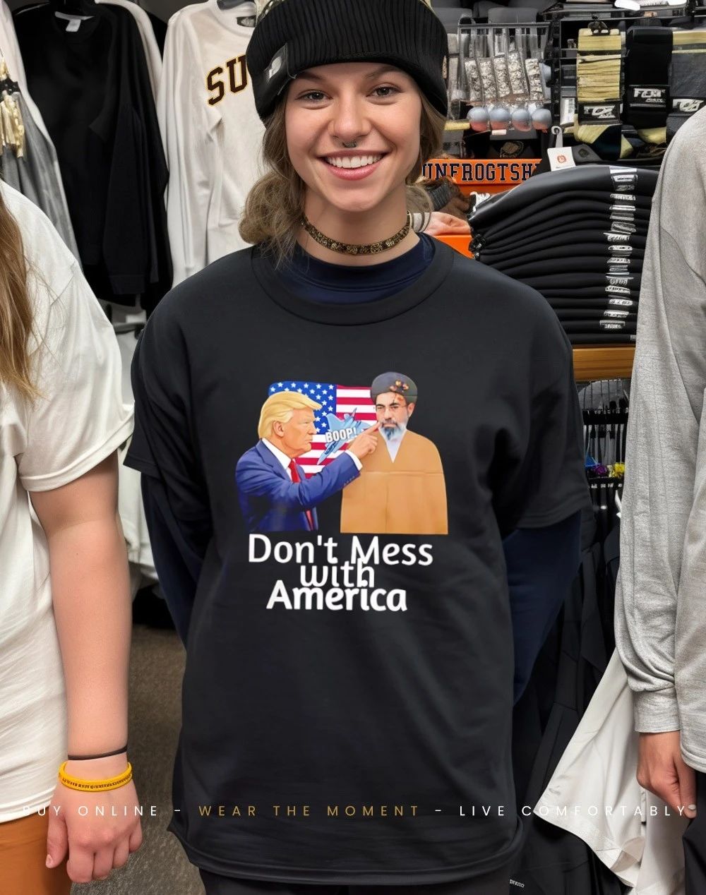 Donald Trump The Cardboard Ayatollah Dont Mess With America shirt