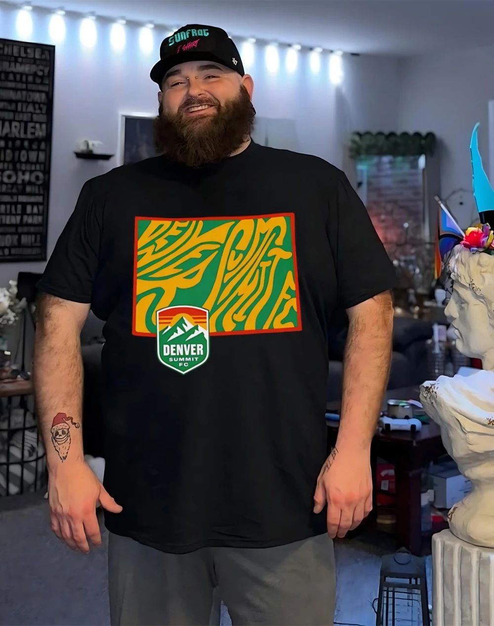 Denver Summit FC Groovy State graphic shirt
