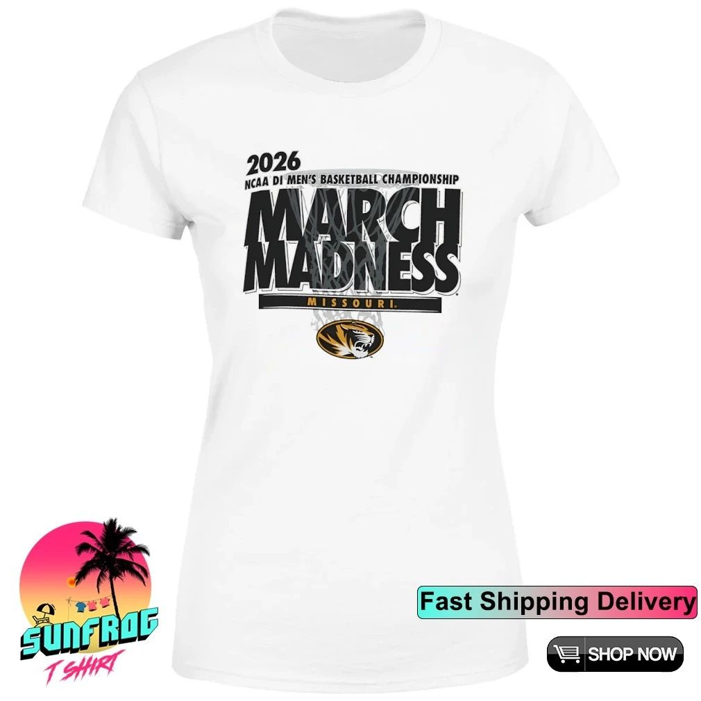 Missouri Basketball 2026 Ncaa DI Men’s Basketball Championship March Madness shirt