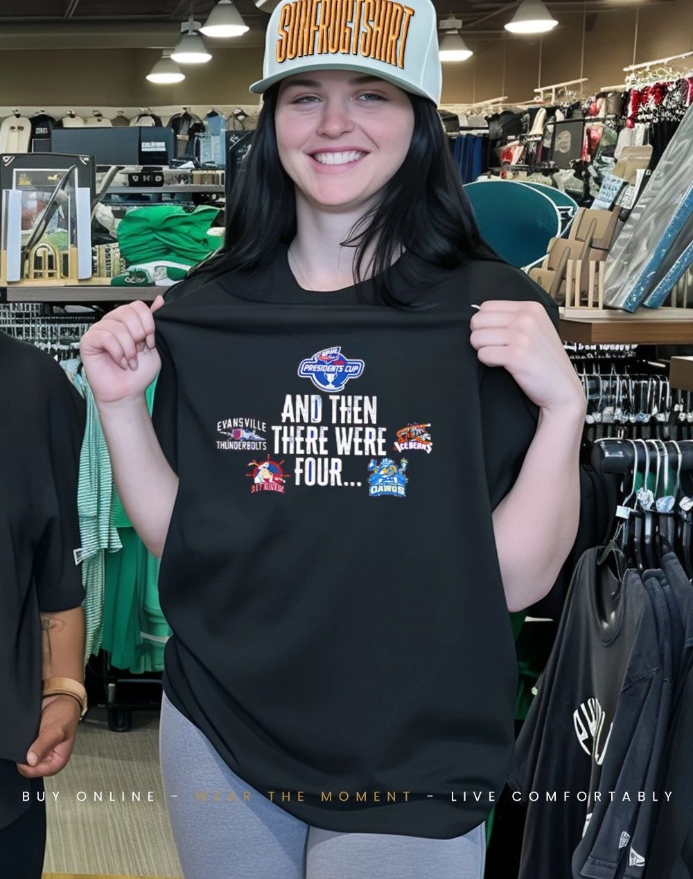 Evansville Thunderbolts Final Four Presidents Cup 2026 and then there were four shirt