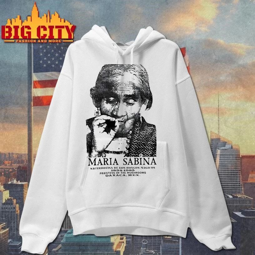Yoongi Wearing Maria Sabina 1894 1985 Priestess Of The Mushrooms Shirt
