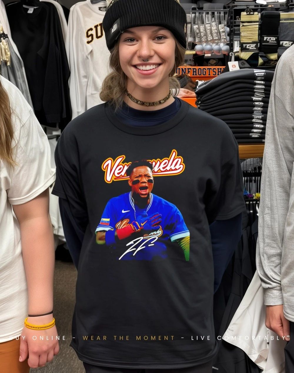 Ronald Acuña Jr. 2026 Venezuela World Baseball Classic Champions 2026 graphic shirt