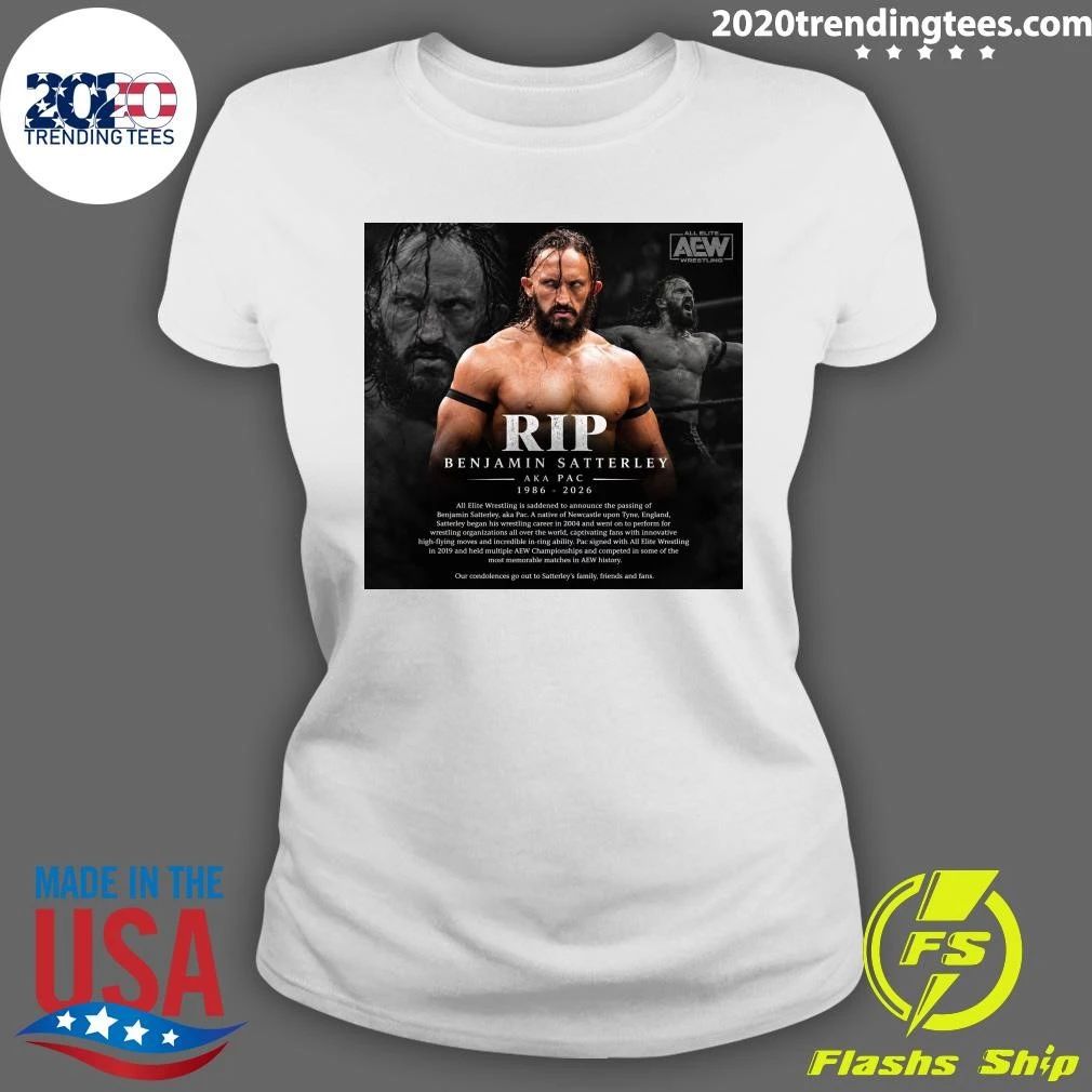 Rip Benjamin Satterley Aka Pac 1986-2026 Shirt