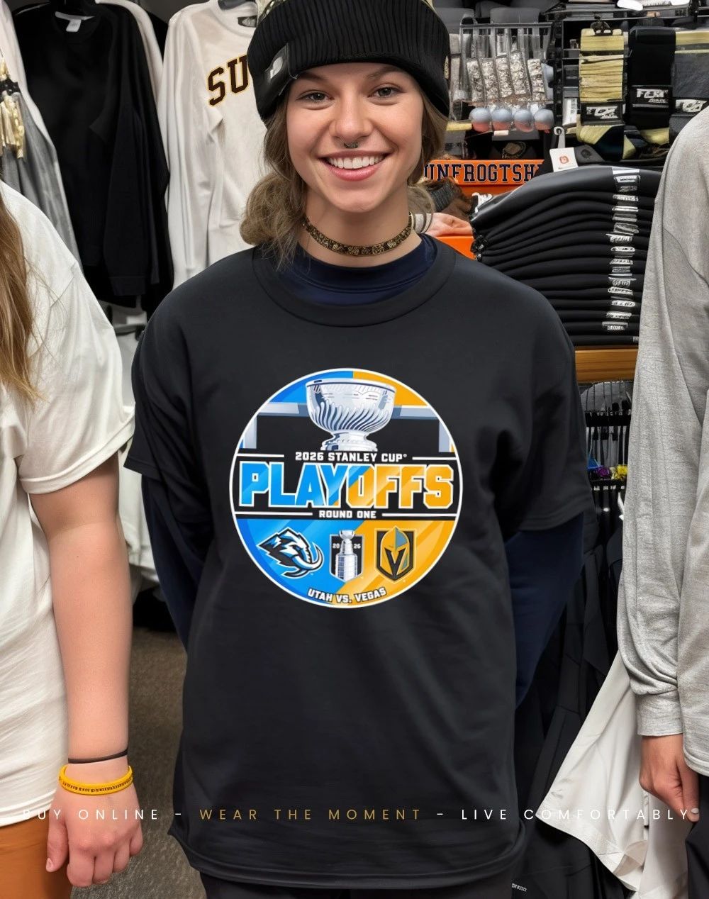 Vegas Golden Knights vs. Utah Mammoth 2026 Stanley Cup Playoffs First Round shirt