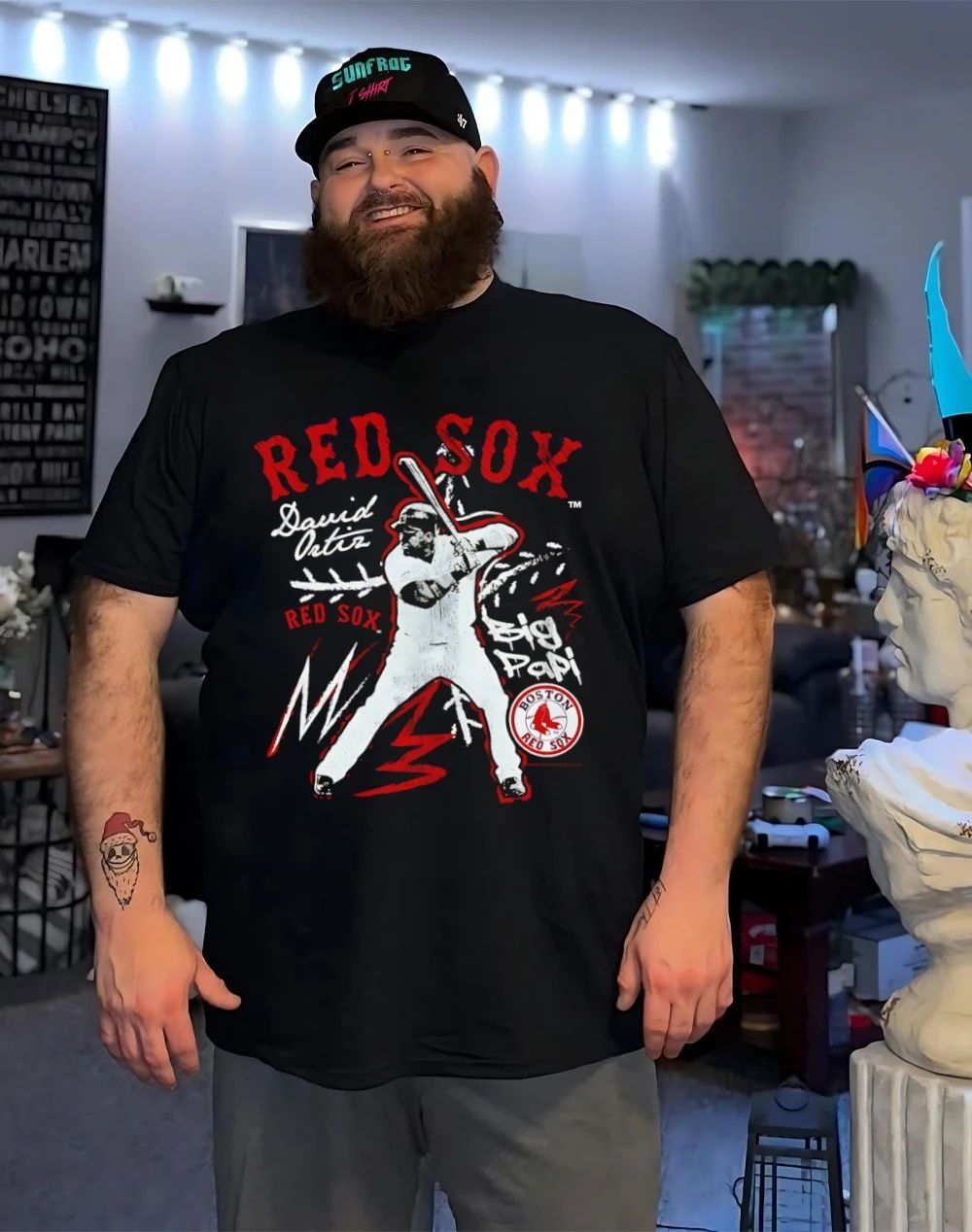 Boston Red Sox David Ortiz Chalked Up Player shirt