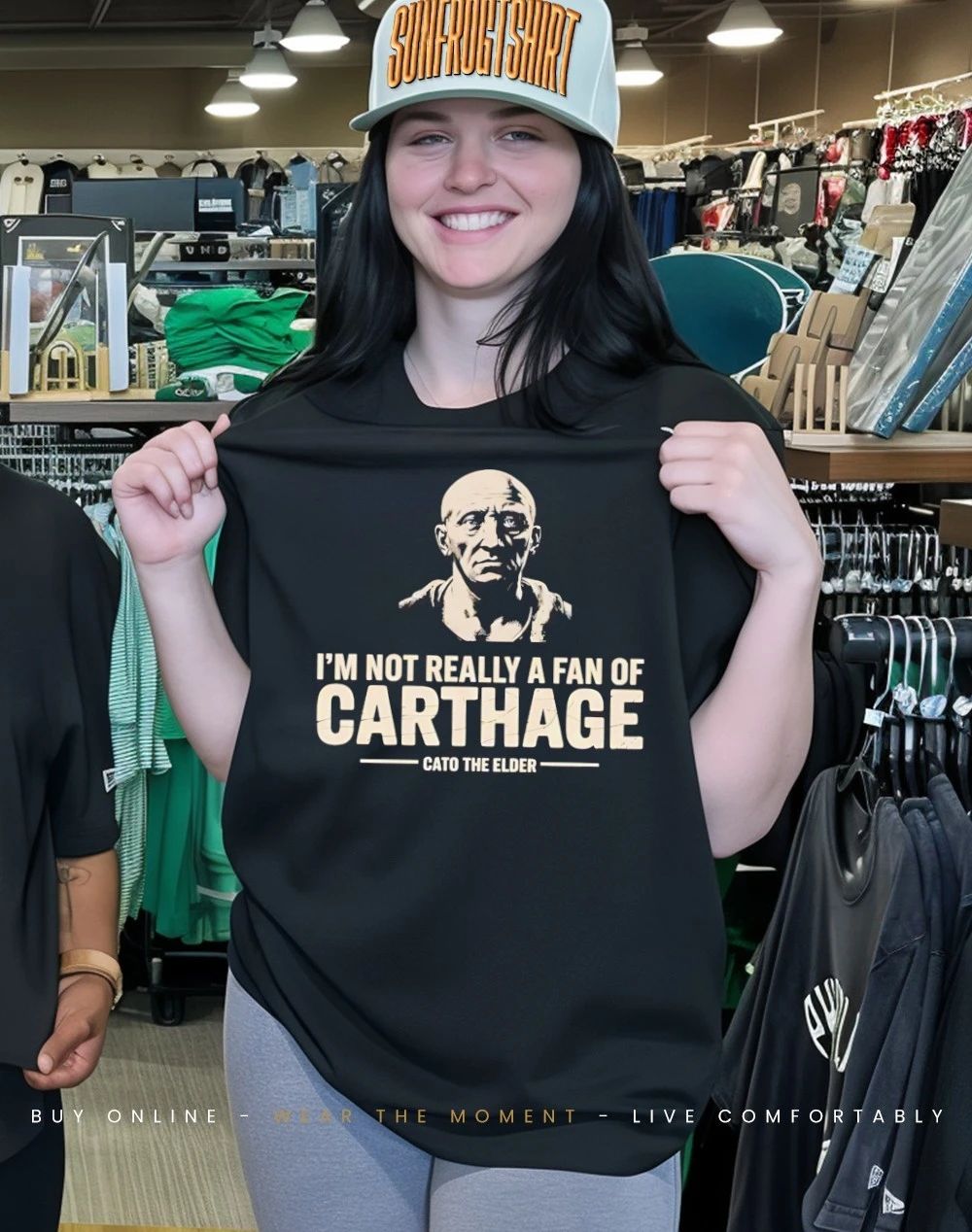 Cato the Elder I’m not really a fan of Carthage shirt