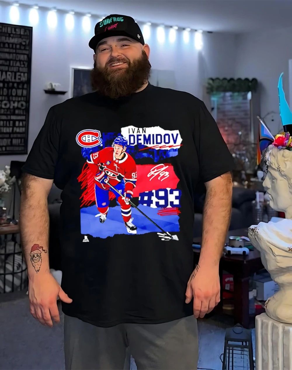 Ivan Demidov Montreal Canadiens Fresh Ice signature shirt