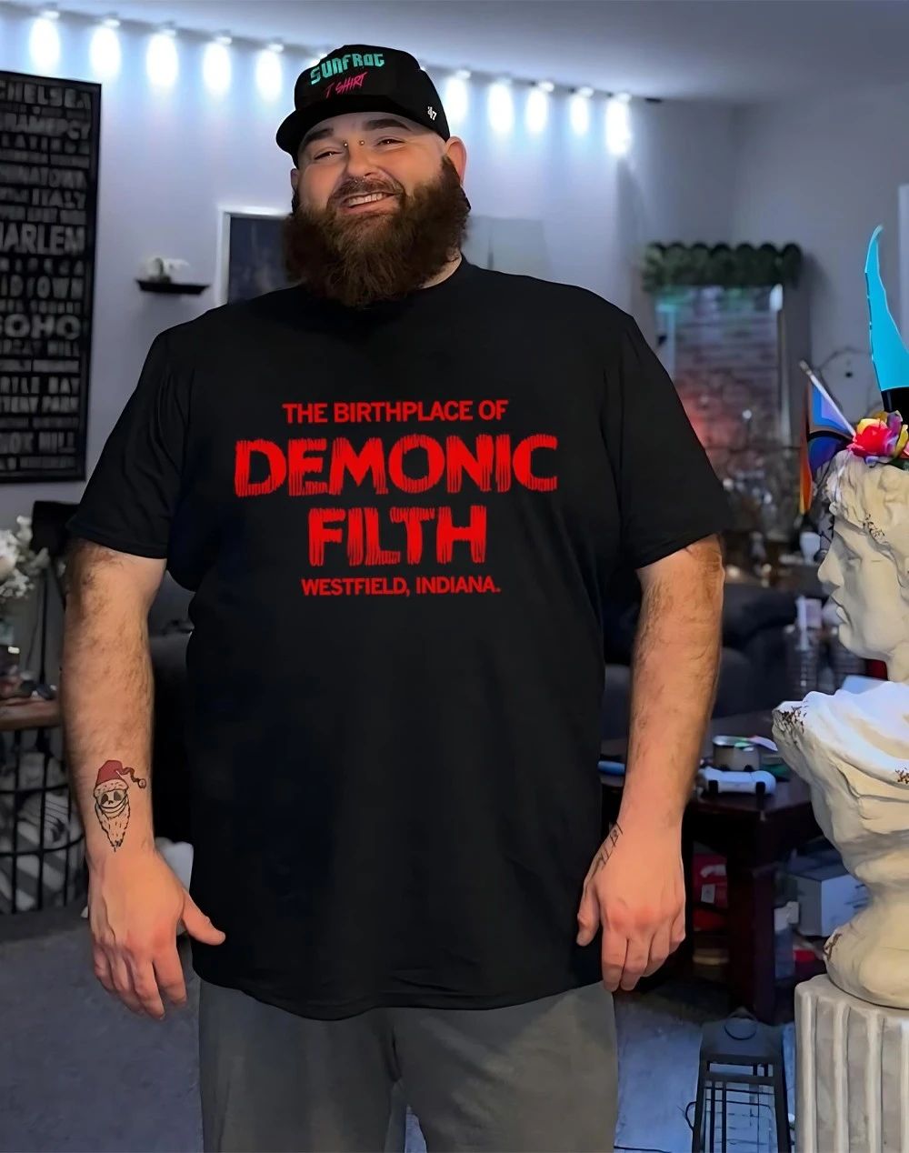 The Birthplace Of Demonic Filth Westfield Indiana shirt
