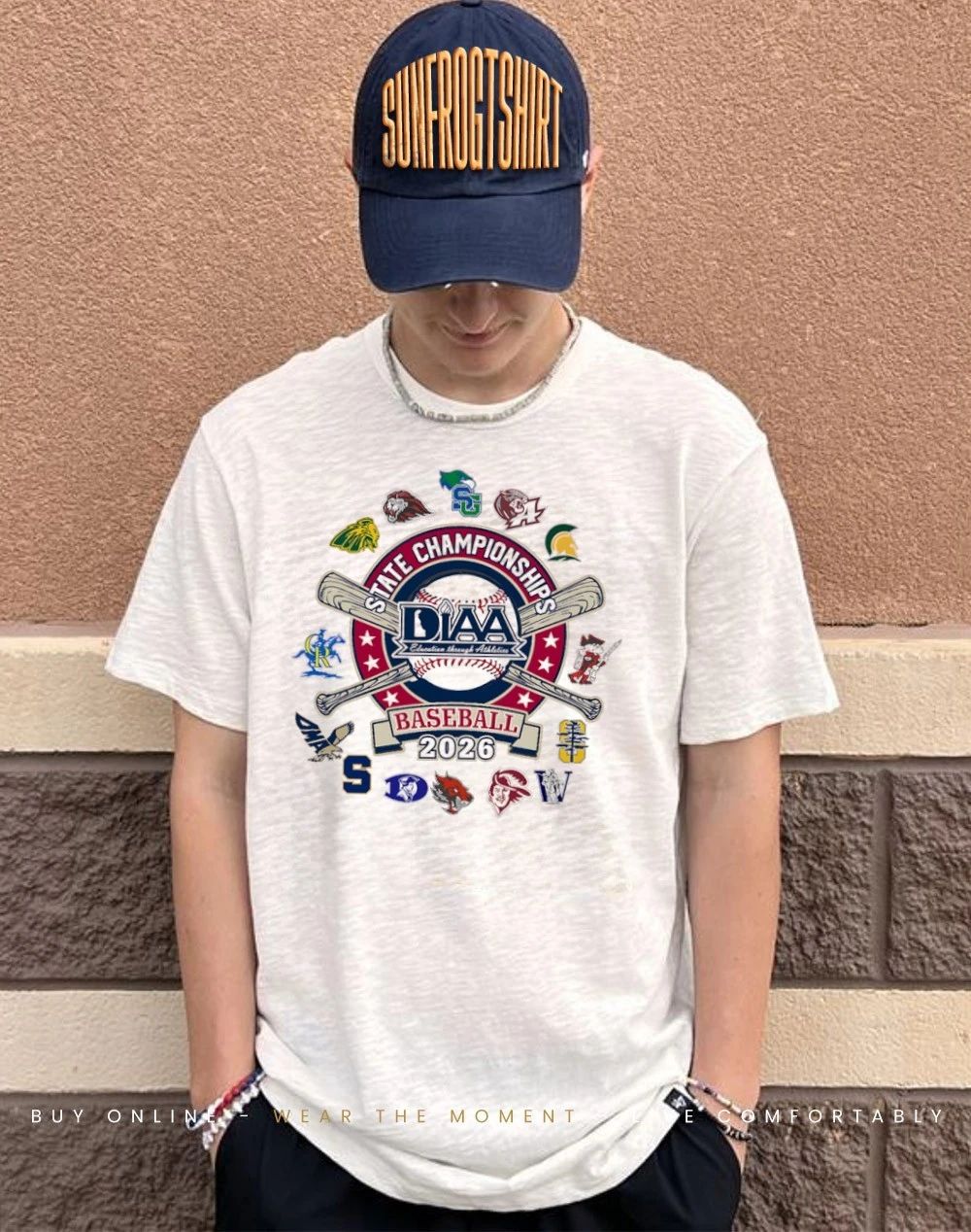 DIAA Baseball States Championships 2026 logos shirt