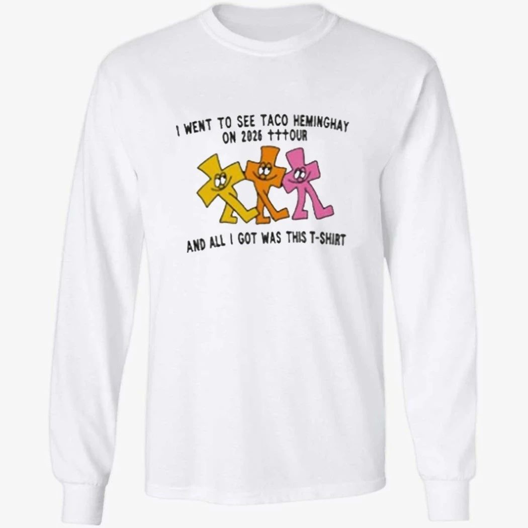 Taco Hemingway TRZY I DO DOMU 2026 TTTOUR Shirt