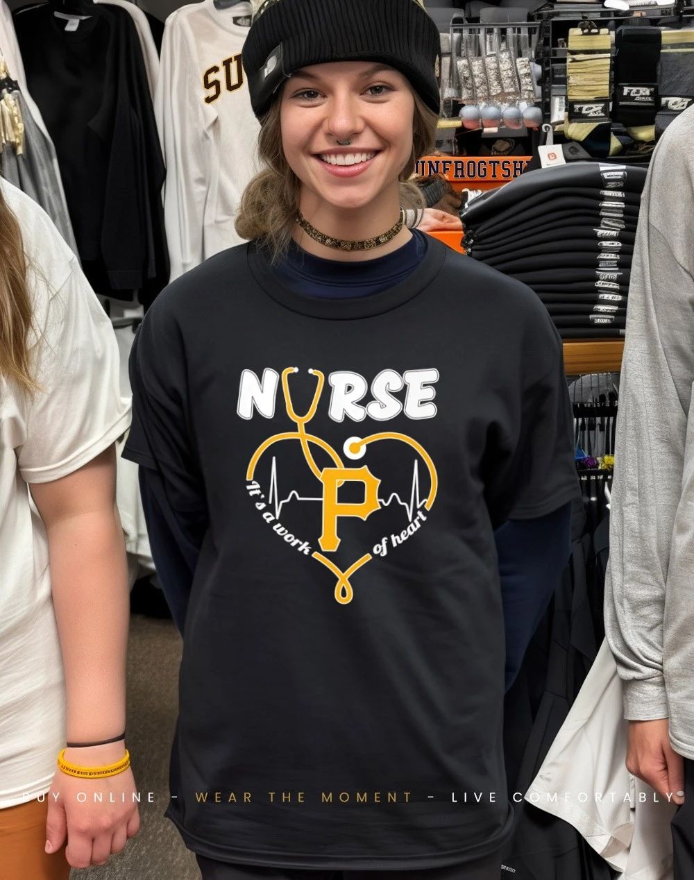 Pittsburgh Pirates Nurse it’s a work of heart 2026 shirt