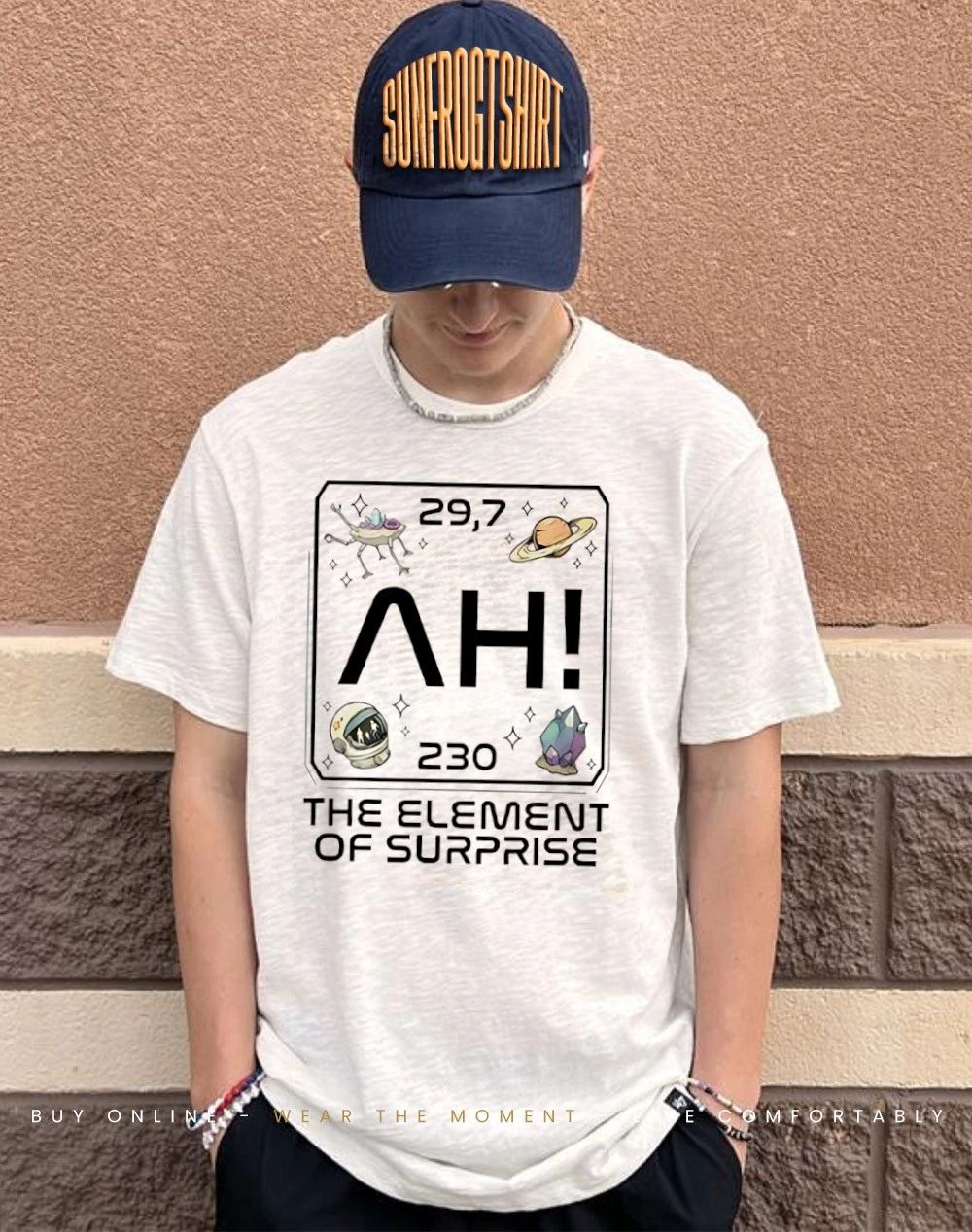 Project Hail Mary Ah Element Of Surprise Sci-Fi Space Novel shirt